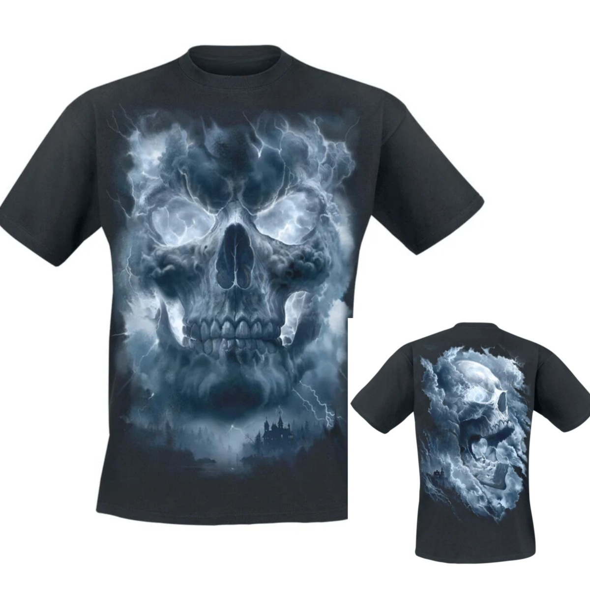 Gothic Streetwear Brand - Grave Skies Dark Gotik Spiral Marka