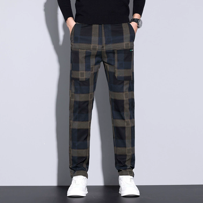 Urban Streetwear Brand - Erkek Ekose Pantolon – Dar Kesim