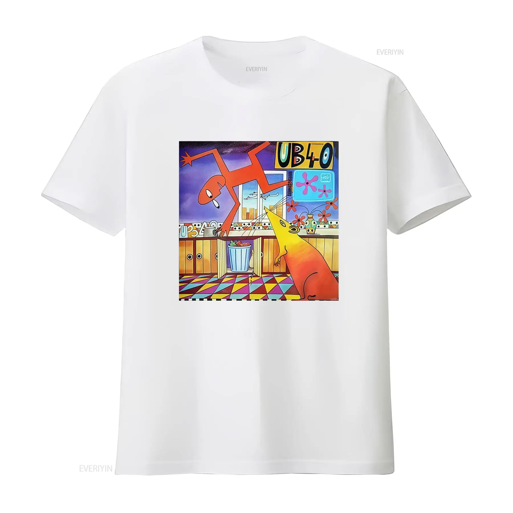 UB40 Rat In The Kitchen Tişört - Streetwear Brand Graphic Designer incelemesi ve fiyatı