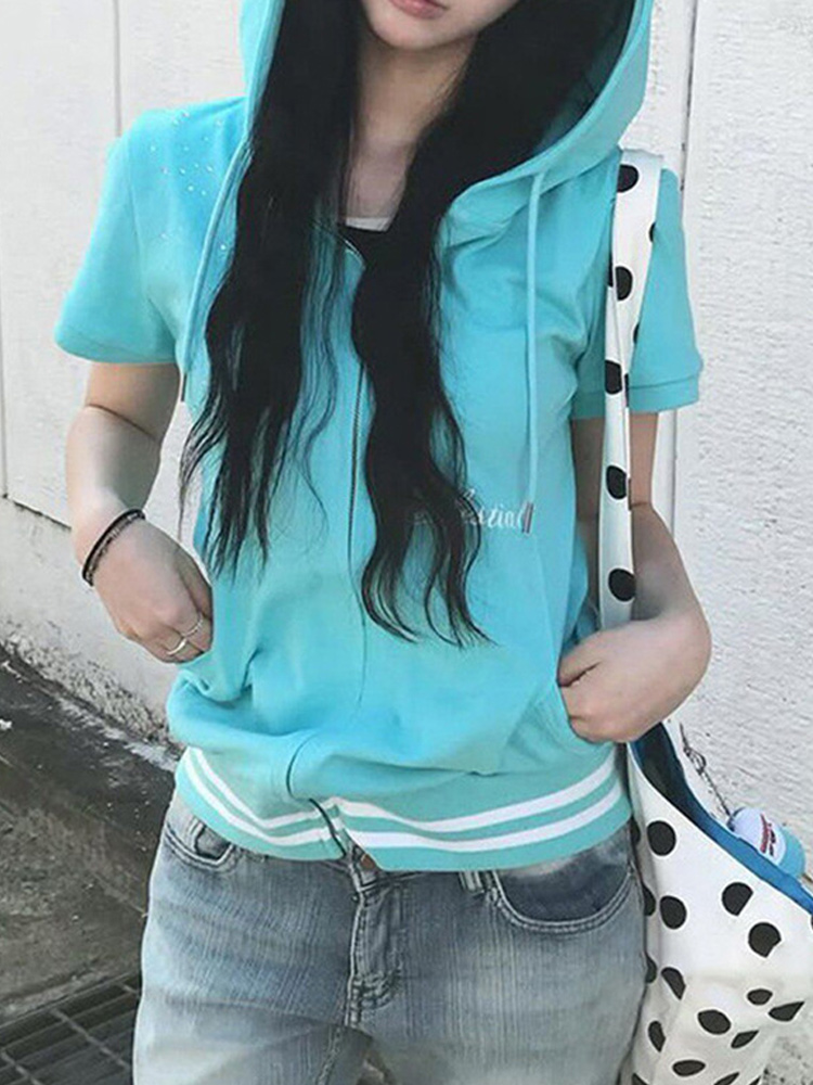 Kadın Y2K Hot Girl Fermuarlı K - Streetwear Brand Y2K incelemesi ve fiyatı