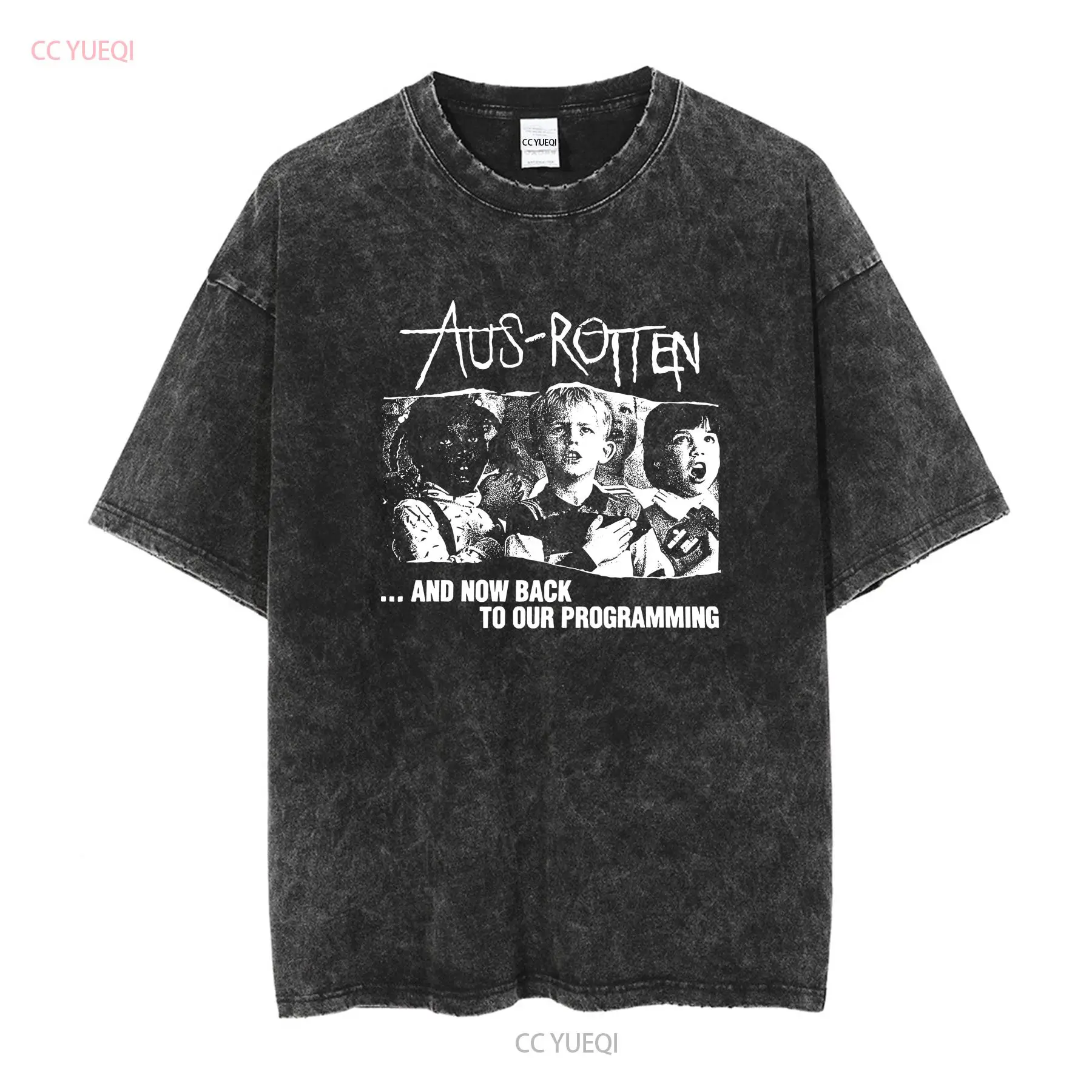 Aus Rotten Crust Band T Shirt  - Streetwear Brand Graphic Designer incelemesi ve fiyatı